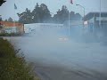 Ford Sierra with Holset turbo: Testing drifting capacity