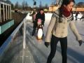Ice skating January 2010