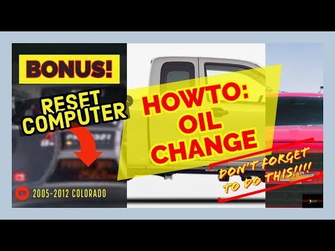 Chevy Colorado 3.5L Vortec Oil Change