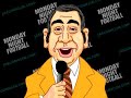 joe conklin   howard cosell   the iggles fans at the vet
