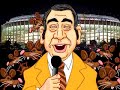 joe conklin   howard cosell   the iggles fans at the vet