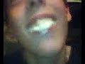luke eating whipping cream