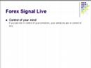 Forex Signal Trading