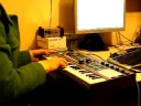 Gravando synth em Wuthering Heights