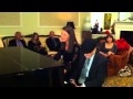 Impromptu performance of "You and I" by Lady Gaga (a little rocky)