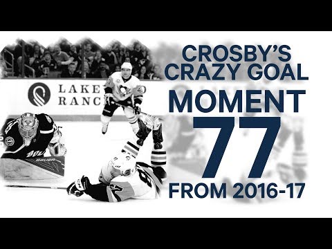 Video: No. 77/100: Crosby uses every inch of his stick to score great goal