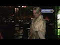 Katherine Heigl blows out birthday candles at Rose Katherine Heigl blows out birthday candles at Rose