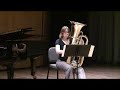 william kraft encounters 2 for solo tuba, performed by beth mcdonald in the singletary center for the arts. recorded live on 25 october 2008.

---------------------------------------
(in william kraft's words, from program notes for the tuba by gary bird) 