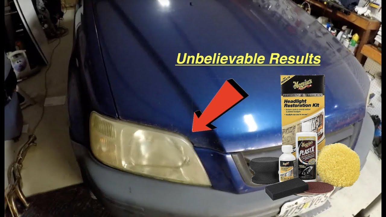 MEGUIAR'S HEAVY DUTY HEADLIGHT RESTORATION KIT