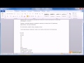 Microsoft Word 2007-2010 – Formatowanie dokumentu – ćwiczenie