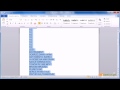Microsoft Word 2007-2010 – Formatowanie dokumentu – ćwiczenie