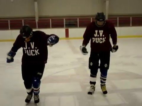 Groton JV Puck-  Maroon Line