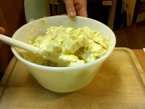 Salad - Classic American Potato Salad Recipe Ingredients: 4 large russet potatoes 1 teaspoon table salt for boiling the potatoes 2 Tablespoons white vinegar (optiona...