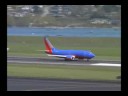 Southwest 737-500 Departs PDX