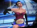 The reigning D.W.E.World Women's Champion: JANE WIEDLIN. This  member of all girl band THE GO GO'S can take me to the Rush Hour any time she wants! 
