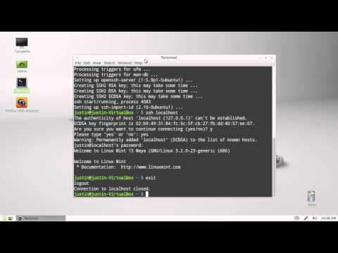 how to enable ssh in linux