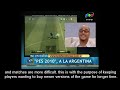 Pes 2010 the favorite game in argentina (telefe noticias) robbyearon