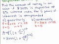 Logarithms 13 - Compound Interest