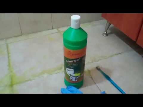 how to whiten grout