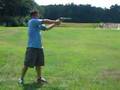 Test firing S&W 460 XVR