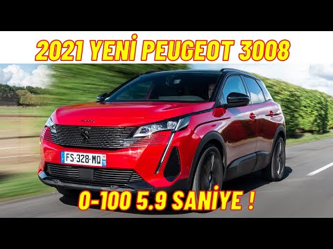2021 Makyajlı Peugeot 3008 / 0-100 5.9 saniye !! (Tüm detaylar - yeni donanımlar)