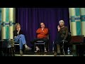 joan jeanrenaud and william winant are interviewed by derk richardson for the rova: improv21 event