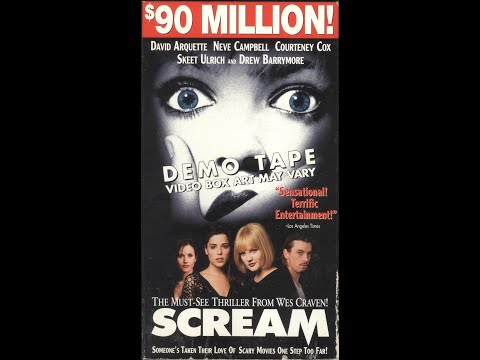 Opening to Scream 1997 Demo VHS