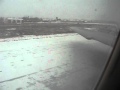 Deta Air IL-62 Landing at Shymkent, Kazakhstan - Window View