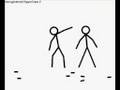stick people on crap