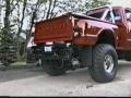 1968 chevy stepside burn out