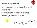 Poisson distribution Poisson distribution