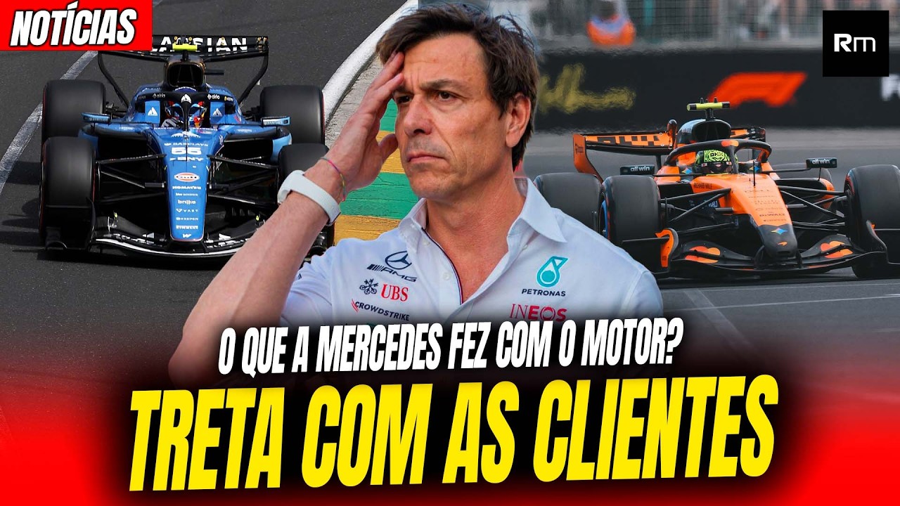 🚨MCLAREN E WILLIAMS QUESTIONAM MERCEDES SOBRE O MOTOR / HADJAR / FERRARI / BEARMAN / ASTON #f1