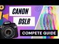 Canon T3i (600D) Settings & Functions Overview - "How to" Tutorial