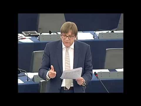 European Union - Speech by Guy Verhofstadt [ ALDE MEP / Alliance of Liberals and Democrats for Europe / European Parliament ] on : Debate on the future of the European Union ...