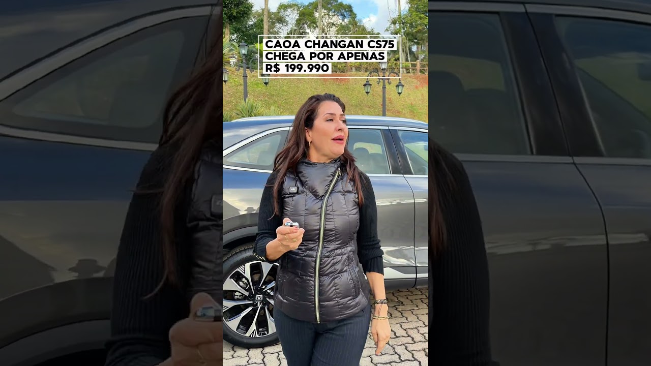 Novo CAOA Changan CS75 é um SUV grande de apenas R$ 199.990! #caoachangan