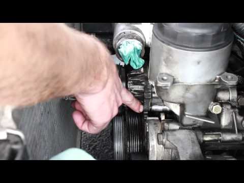 Water Pump Install BMW 328i (1998, 3 series, e36, M52)