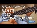 How To Tie A Tie - Half Windsor | Style Minute | Ep 021