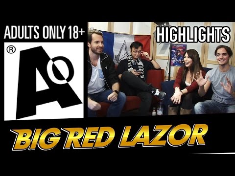 Youtube's first Adult Only video - Big Red Lazor highlights