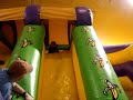 Sliding at Monkey Joe\