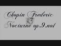 Chopin Nocturne op.9  no.1