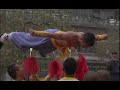 This is a clip of the Shaolin Temple scene from The Empty Mind Documentary. These warrior monks are students of Monk ShiDeYang, one of top Shaolin monks and who we will see in later clips I will post. This scene is not strictly in the Temple, but like most monks they train just outside Shaolin Temple itself.