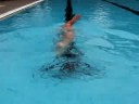 Stroke experiment - push down on shoulder