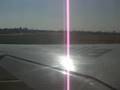Alitalia's flight taking-off from Milan-Linate