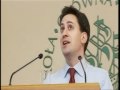 Ed Miliband, British Secretary of State for Energy and Climate Change part 3