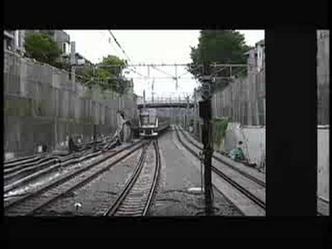 東急6000系 上野毛駅通過 1