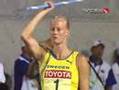 Kluft has season best javelin throw