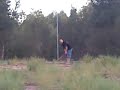 spaz VB cricket with a Tennis ball cannon