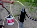 Hand-Operated 5-Gallon-Pail Lubricant Pump