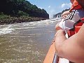 Cataratas del Iguaz� Bautismo en el gom�n!