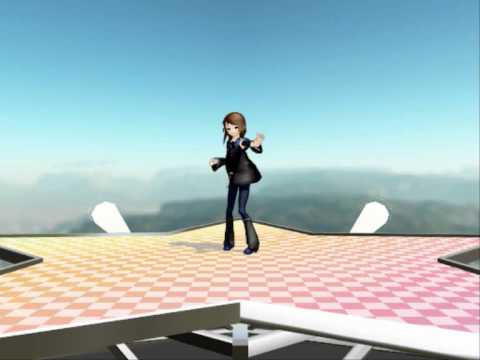No Life Queen- model test run MMD